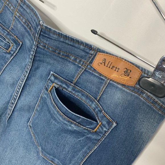 Allen B Schwartz Wide Leg Jeans - Picture 7 of 11